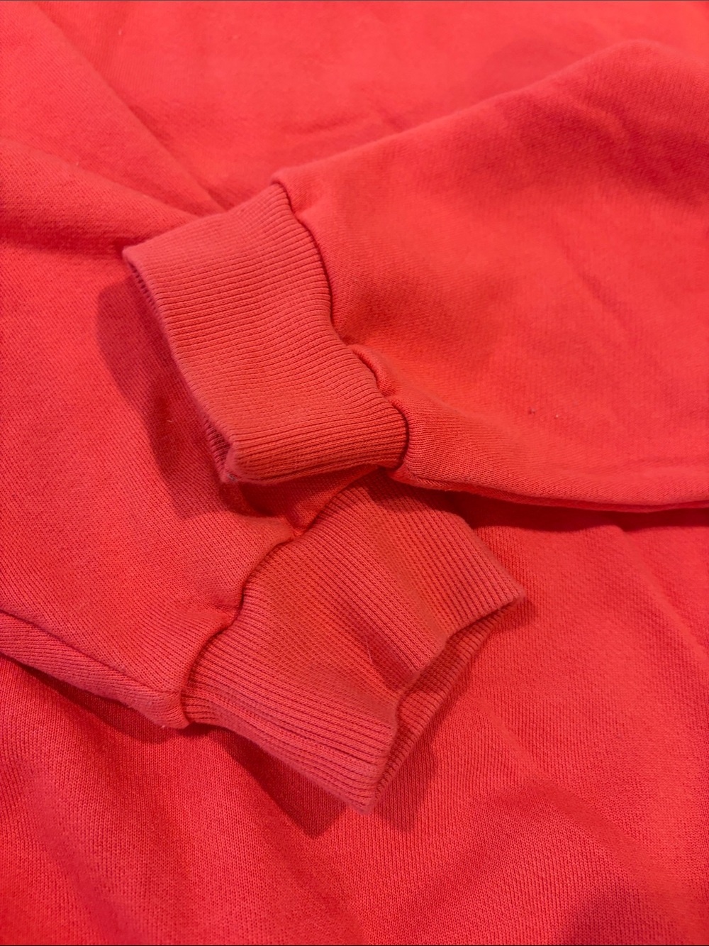 Alo Yoga Red Accolade Crew Neck Pullover Oversized Sweatshirt Large - Picture 13 of 15